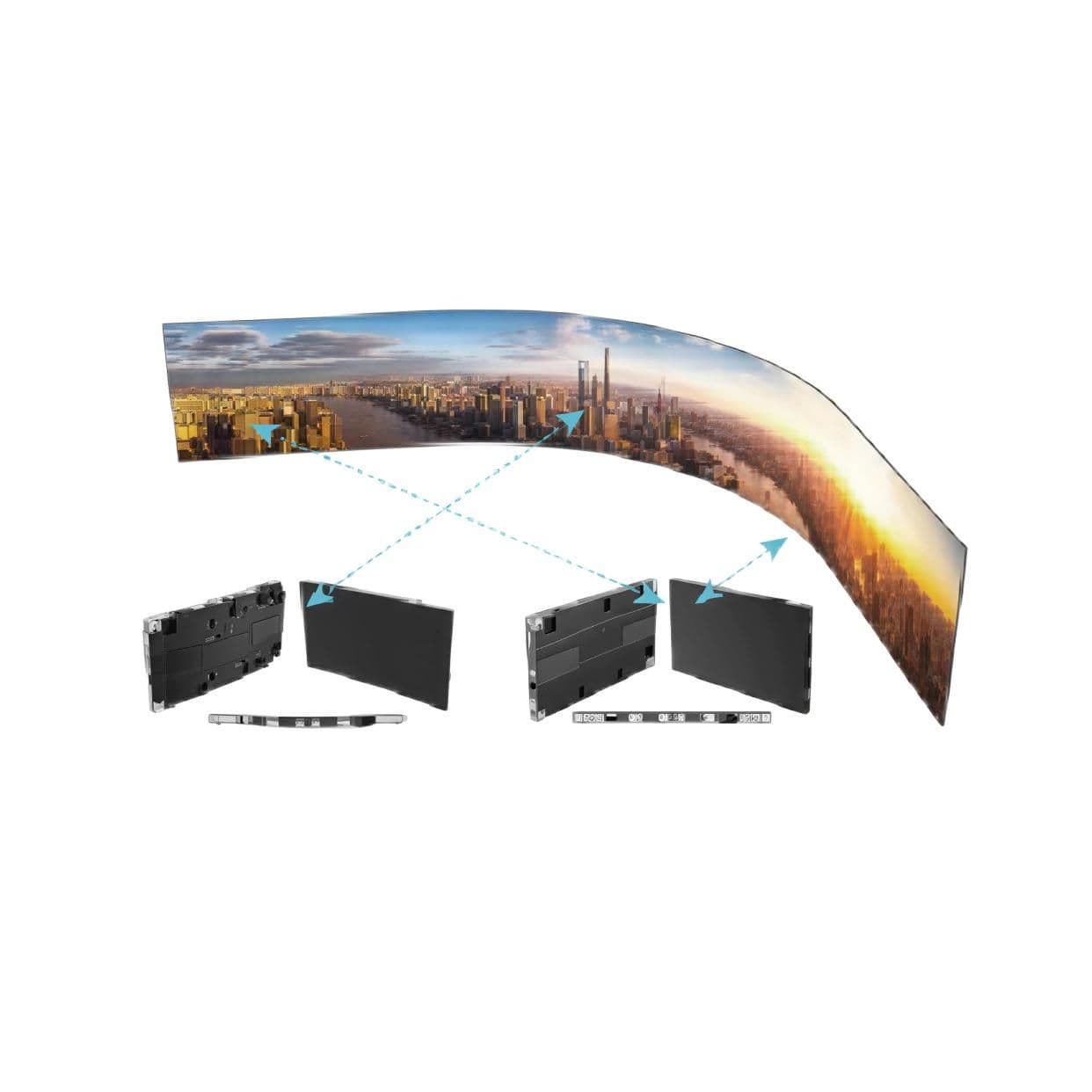 Creative Curved LED Display Series 4