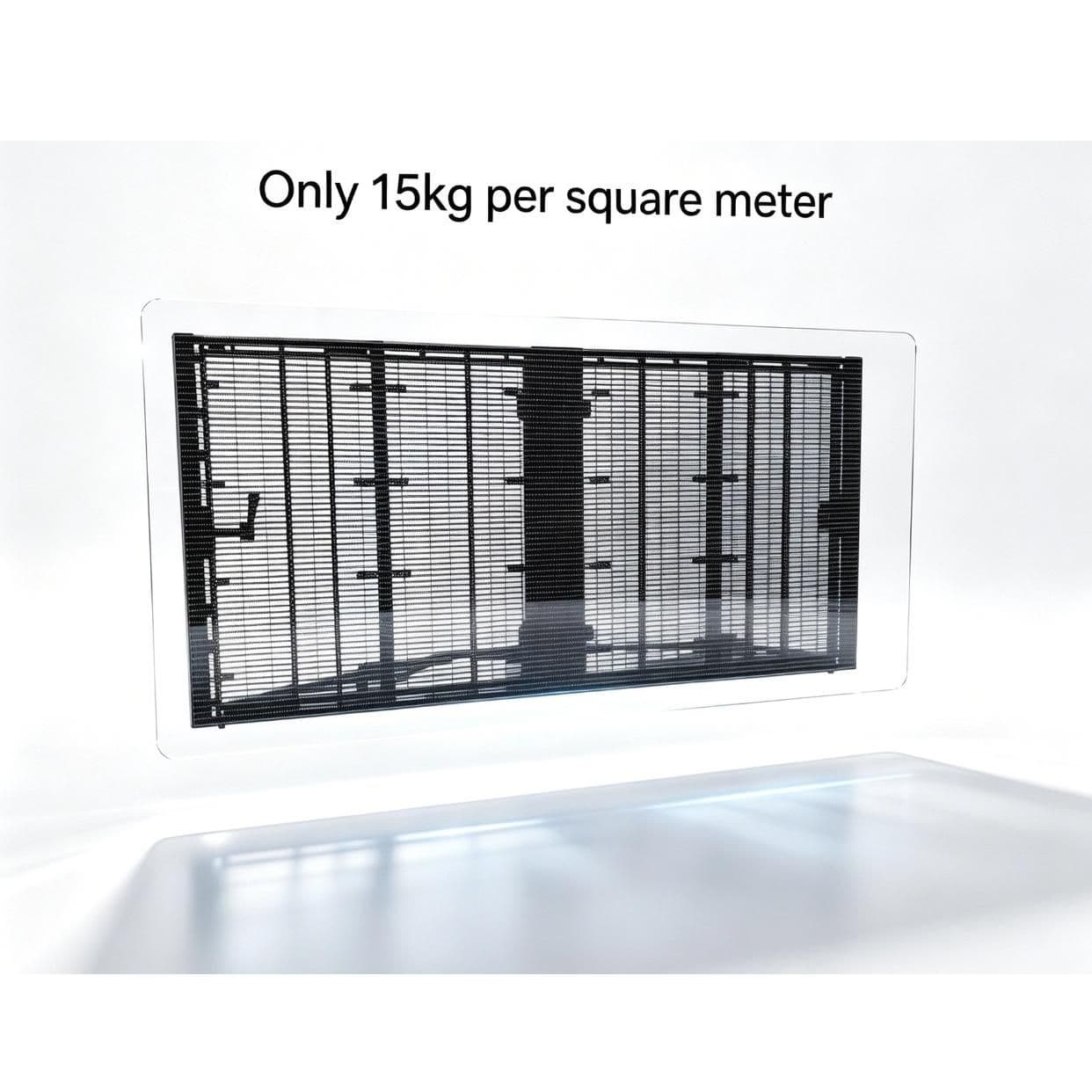 Ultra-Lightweight at Just 15 kg/m²
