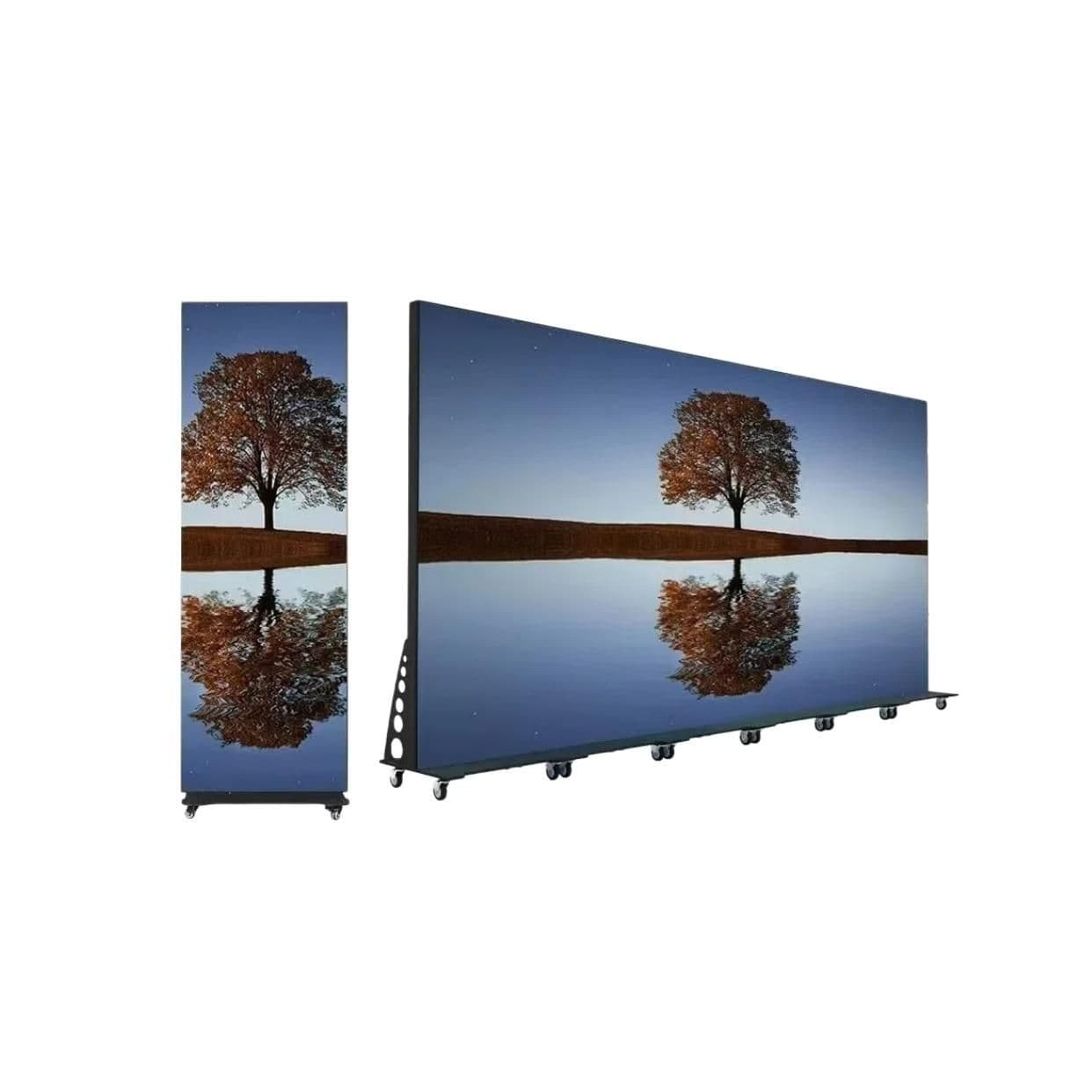 Modular Splicing Design for Flexible Multi-Screen Display